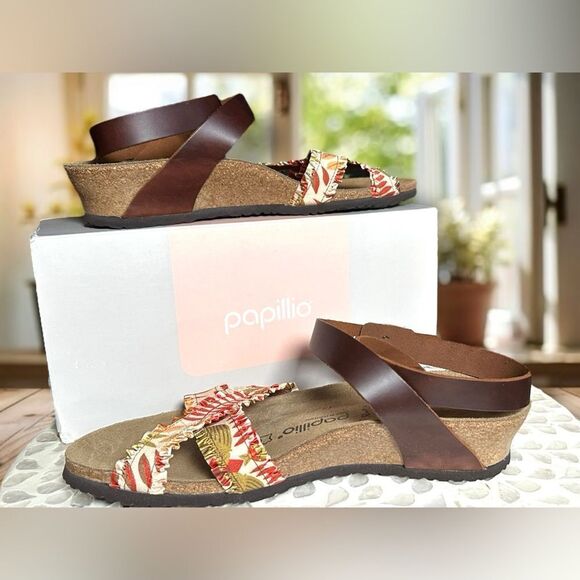 NIB Birkenstock Papillio by Birkenstock Lola Wedge Sandal - Picture 9 of 16